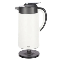 Bouilloire à eau à thé 3L nouvellement conçue Bouilloire électrique sans fil rotative à 360 en acier inoxydable