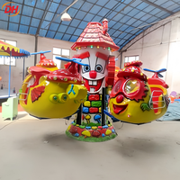 Manège Rotatif pour Enfants, Hauteur de Levage 1,2 m, 220V/380V, Idéal pour les Atriums de Centres Commerciaux et les Projets de Divertissement Familial en Intérieur