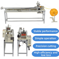 Machine de découpe automatique de cordes en nylon élastique, moteur pneumatique 1600W, pour cordes tressées rondes