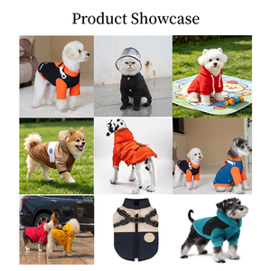 Outdoor <b>Dog</b> Hoodie Warm Sweatshirt Waterproof Raincoat Fashion Pocket Design Pet Jacket For Small Medium Large <b>Dogs</b> - Product Image 4