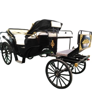 รถลากม้าเวียนนารถม้าแต่งงานหรูหราหรูหราสำหรับเจ้าหญิงหรูหราสง่างาม - Product Image 4