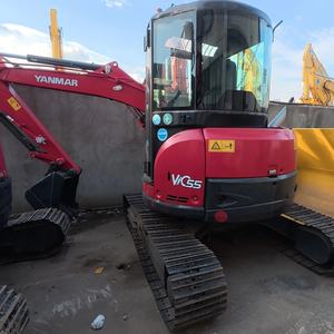 Offre Spéciale – Mini-Excavatrice Hydraulique d'Occasion Yanmar ViO55, 5 Tonnes de Poids en Service, Bon État, Moteur et Pompe d'Origine - Product Image 1