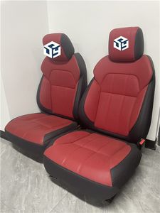 Housses de sièges de voiture en cuir de luxe personnalisées, <span class=keywords><strong>salon</strong></span> intérieur, housses de sièges auto Hilux, 100% testées, ensemble complet, imperméables - Product Image 3