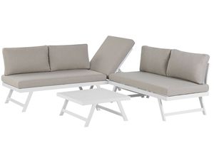 AJUNION Aluminum Modern <strong>Furniture</strong> <strong>Garden</strong> Sofa <strong>Recliner</strong> Lounge Sofa Sectional Set <strong>Garden</strong> <strong>Furniture</strong> with Coffee Table - Product Image 2
