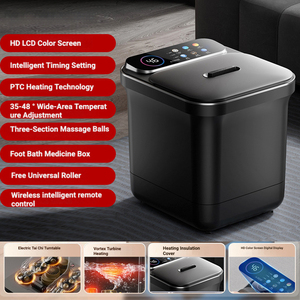 Masajeador de Pies Eléctrico Multifuncional Marca ZL, con Control de Tiempo, Calentamiento Termostático, Chorros de Burbujas, para Uso Familiar - Product Image 2