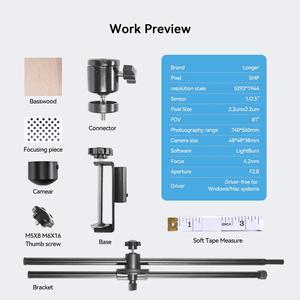 ชุดกล้องสำหรับเครื่องแกะสลักเลเซอร์แบบยาว - Product Image 3