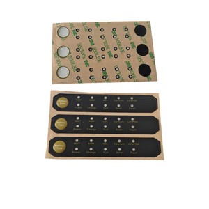 สติกเกอร์แผ่นปุ่มกดแบบนูน PVC ผิวด้าน - Product Image 4