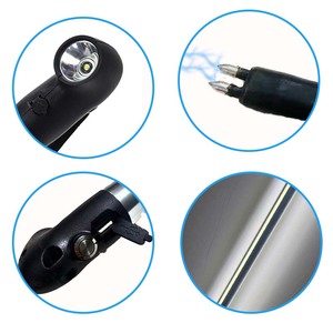 Bastón de Trekking de Aluminio con Linterna LED, Doble Modo de Luz, Banco de Energía Portátil, Esencial <span class=keywords><strong>para</strong></span> Campamentos de Verano, Supervivencia al Aire Libre y Escalada - Product Image 4