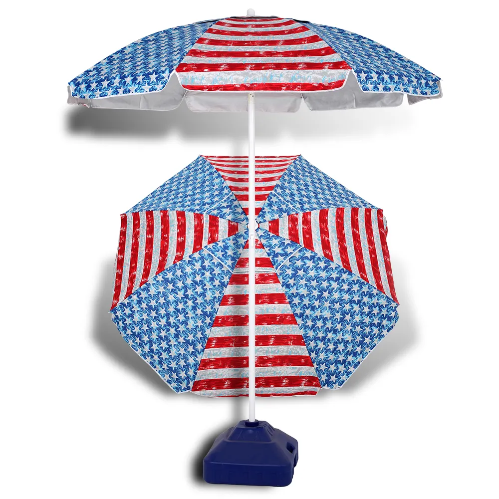 High Quality Polyester with silver coating Umbrella Outdoor Beach Umbrella Sun Umbrella