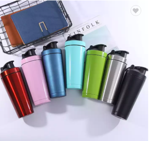 New Design Stainless Steel <strong>Shaker</strong> <strong>Bottle</strong> Sport Custom Protein Powder <strong>Shaker</strong> - Product Image 2