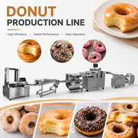 Mesin Pembuat Bagel Industri Longyu SV-209 Lini Produksi Pembentukan Adonan Otomatis untuk Toko Roti Komersial