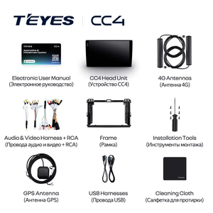 วิทยุติดรถยนต์ TEYES CC4 สำหรับ Toyota Land Cruiser Prado 120 3 สำหรับ Lexus GX470 GX <span class=keywords><strong>470</strong></span> J120 ปี 2002 - 2009 รองรับ CarPlay และ Android Auto แบบ 2DIN - Product Image 6
