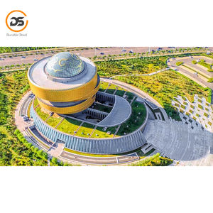 تصميم عصري مخصص هيكل من الصلب القبة مبنى بإطار فضائي جاهز للاستخدام في المدارس والمكاتب والمتاحف - Product Image 2