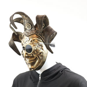 Masque <span class=keywords><strong>de</strong></span> <span class=keywords><strong>clown</strong></span> steampunk <span class=keywords><strong>de</strong></span> haute qualité pour les fêtes d'Halloween, les événements costumés, les déguisements, la décoration <span class=keywords><strong>de</strong></span> costumes - Product Image 3