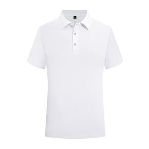 Polo uni à manches courtes en polyester, protection solaire, usage quotidien - Product Image 4