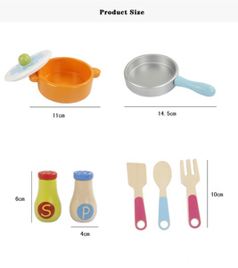 Usine vente directe enfants d'âge préscolaire jeu de rôle <span class=keywords><strong>jouet</strong></span> Offre Spéciale en amazonie Rose mignon jouets de <span class=keywords><strong>cuisine</strong></span> en <span class=keywords><strong>bois</strong></span> - Product Image 5