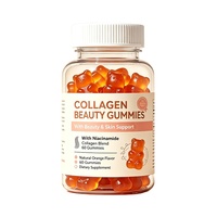Gummies de Collagène Hydrolysé Premium Personnalisées OEM pour la Beauté – Favorisent l'Élasticité de la Peau et la Santé des Ongles, Sans Arrière-goût de Poisson