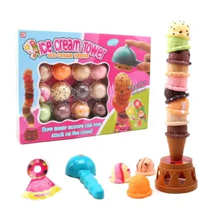 Balance Game ToyためKids Ice Cream Tower