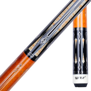 Pour Cueelf 3 <span class=keywords><strong>coussin</strong></span> carambole billard queue de billard noir et Orange Double sort autocollant bois <span class=keywords><strong>d</strong></span>'érable avec taille de pointe de 12mm - Product Image 6