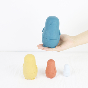 PISSEN Oyuncak Bé Spielzeug Nga Làm Tổ Búp Bê Silicone Matryoshka Đồ Chơi Trẻ Em Đồ Chơi Giáo Dục Cho Kid Bé Sản Phẩm - Product Image 3