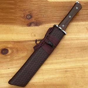 Chastener Tactical <b>Pocket</b> Knife High Quality Damascus Steel Blade Customizable OEM Wood Scabbard DIY Grade <b>Plastic</b> - Product Image 5