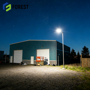 Atelier/Entrepôt à structure en acier renforcé résistant aux intempéries pour supermarché, bureau, hôpital, garage, remise, stockage industriel - Product Image 1