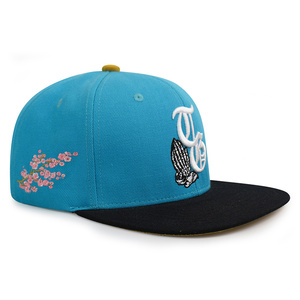 ベラキャップ HS0001 ツートーン レディース メンズ ヒップホップ ストリートファッション 3D刺繍 スポーツ スナップバック ベースボールキャップ - Product Image 4