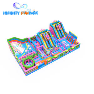 Parc de jeux gonflables Big Bounce, équipement de qualité commerciale <span class=keywords><strong>pour</strong></span> les parcs d'attractions, <span class=keywords><strong>location</strong></span> <span class=keywords><strong>pour</strong></span> événements, vente en gros - Product Image 2