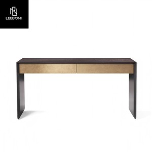 Designer Hot Sale Natural Home Furniture MDF Wood <strong>Rectangle</strong> Design Console <strong>Table</strong> for Living Room <strong>Entryway</strong> Hallway - Product Image 3