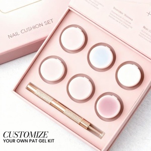 Palette de vernis gel MyBeautyNails sans HEMA ni TPO, 6 à 9 couleurs, pour nail art, gel épais effet ombré - Product Image 1