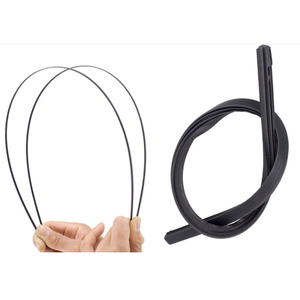 Bozhi nhà máy bán buôn lưỡi gạt nước cao su Refill jvl cầm tay lưỡi gạt nước cửa sổ giống cây chổi với xe ô tô thép carton OEM 10 pcs - Product Image 2