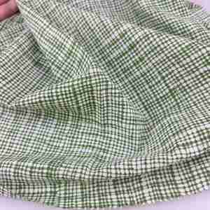 Bán Buôn Chất Lượng Cao 100% Bông 80gsm Trọng Lượng Nhẹ Dệt Dot In Muối Shrank Nhăn In Vải Cho Túi Xách & Trang Phục - Product Image 4