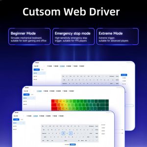 Mchose ace68 từ RGB chơi game Bàn phím hiệu ứng Hall nhanh chóng kích hoạt siêu nhanh có thể điều chỉnh Actuation 8K Hz Tỷ lệ bỏ phiếu bàn phím - Product Image 4