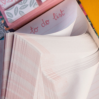 Personnalisé Nouvelle Arrivée Bloc-Notes Mémo Cube Carnet Tear-off To Do List Bloc-Notes Stylo Ensemble