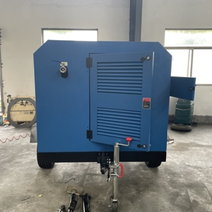 Mới Trung Quốc Nhà Máy Làm 185 CFM Mỏ Di Động Động Cơ Diesel 8 Thanh 5 M3/Min Trục Vít Máy Nén Khí 2 Bánh Xe Towable Máy Nén - Product Image 6