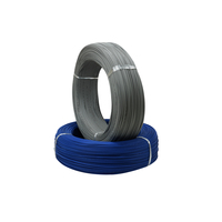 U/fils de câble électrique enduits de PVC de fil électronique toronné par L1061 24AWG