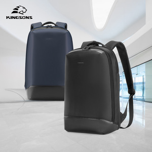 Kingsons Men's Business Backpack 20-35L Large Capacity Laptop <b>Bag</b> For Travel And <b>Work</b> - Product Image 1