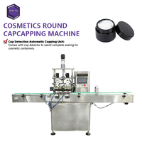 Machine de capsulage automatique à double vis pour bouteilles cosmétiques, à faible entretien, haute précision, en acier inoxydable, pour bocaux et canettes
