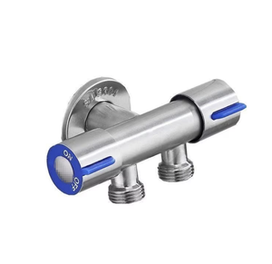 วาล์วปรับมุม KS เกลียวตัวผู้ 1 นิ้ว สแตนเลส 304 สำหรับควบคุมน้ำประปา - Product Image 1