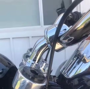 Convient aux modèles de guidon surélevés et décalés vers l'arrière modifiés Fat Boy Softail Breakout Road <span class=keywords><strong>King</strong></span> Street <span class=keywords><strong>Bob</strong></span> - Product Image 2