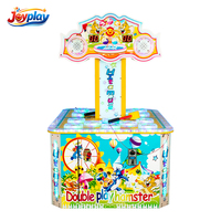 Joyplay Machine de jeu d'arcade pour enfants, à monnayeur, jeu de frappe 2 joueurs, Knock Hamster