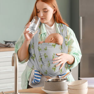 Halka yumuşaklık bebek taşıyıcı şal hafif bebek taşıyıcı ile Ultra yumuşak eller serbest bebek askısı - Product Image 2