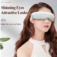 Masque pour les yeux compresse chaude de Massage des tissus profonds pour le soulagement des yeux secs avec musique Vibration Eye Bluetooth Massager Cadeau de vacances