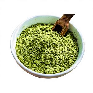 Poudre d'extrait de feuille de Moringa sauvage de qualité alimentaire, emballée sous vide en bouteille - Product Image 1