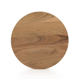Wooden Side Table Eco Friendly Solid Wood End Table Handmade Furniture Sustainable Design Modern Dining Living Room Bedroom - Product Image 6