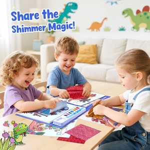 Joycat Giáo Dục Đồ Chơi Sơn Graffiti Cuốn Sách Cho Trẻ Em Xách Tay Màu Sắc Phác Thảo Vẽ Sách Trẻ Em Màu Nước Cuốn Sách Sơn - Product Image 2