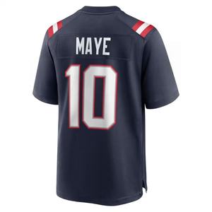 2026 Super Finals Champions Cup New England 10 Derek Maye 12 Brady 8 DIGGS 32 Henderson Gestikt American Football Jersey - Product Image 2