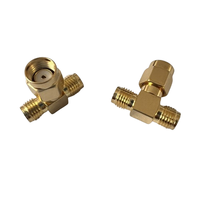Adaptateur coaxial SMA-JKJ RP de bonne performance adaptateur de connecteur d'angle RP SMA mâle à femelle à mâle en stock