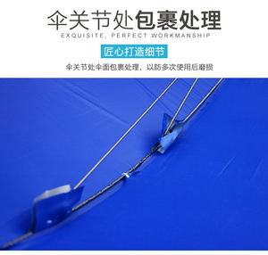 도매 성격 승화 골프 우산 뜨거운 판매 스타일 사용자 정의 로고 인쇄 판촉 우산 - Product Image 5