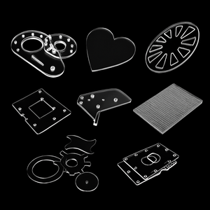 ± 0.05mm chính xác CNC <span class=keywords><strong>Laser</strong></span> cắt acrylic với khắc hình dạng tùy chỉnh các bộ phận Acrylic cắt <span class=keywords><strong>laser</strong></span> - Product Image 3